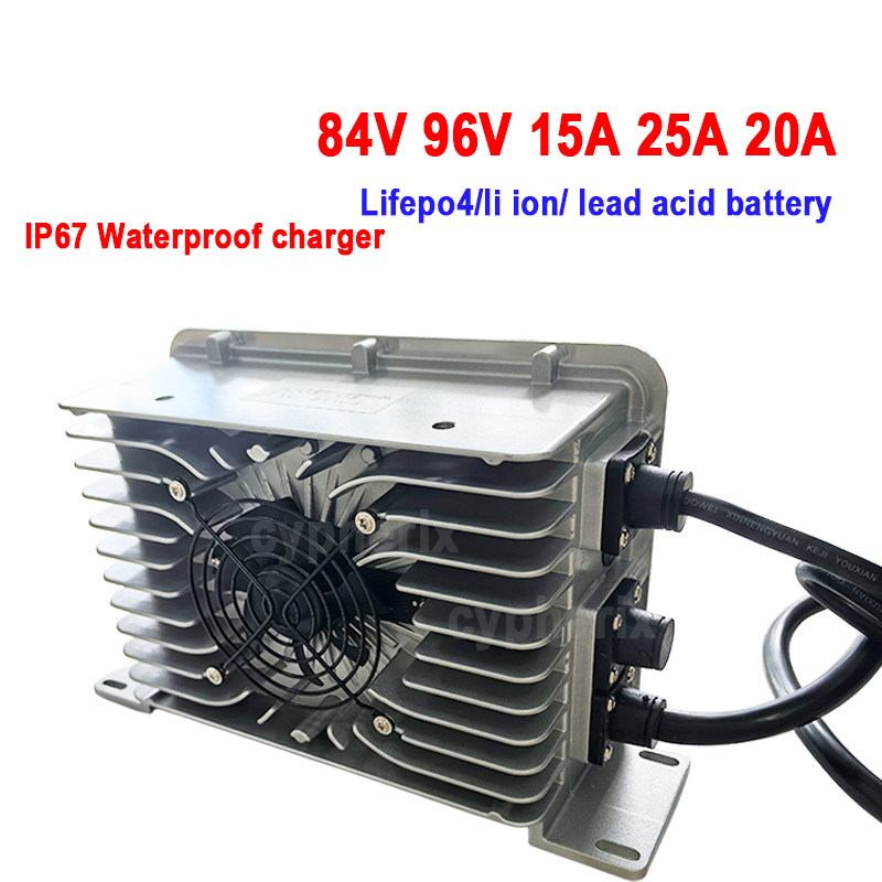 96V 25A 20A 15A 84V IP67 Water - огляд і ціна 84V 20A Smart Charger
