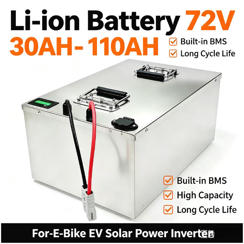 72V Lithium Battery 110Ah with - огляд і ціна 72V 40Ah Lifepo4 Battery Pack