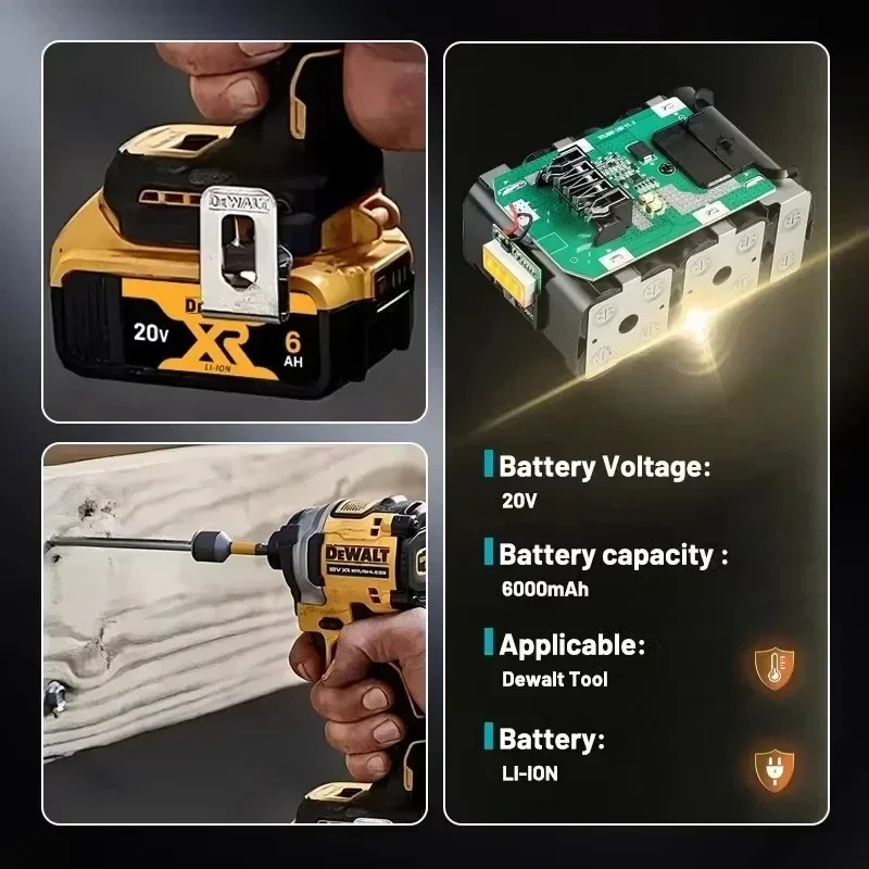 100% Original 20V 6.0Ah MAX Ba - огляд і ціна 60V 50Ah Electric Scooter Battery