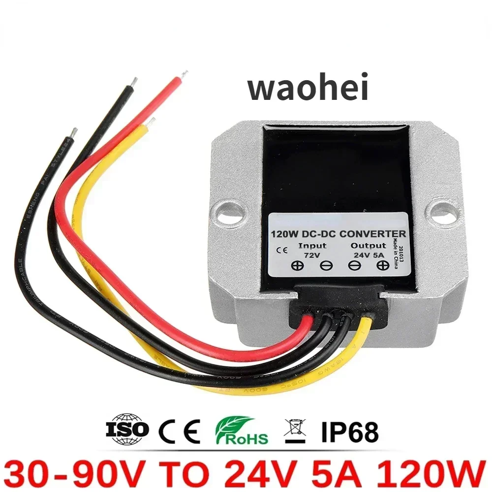 30-90V 36V 48V 60V 72V to 24V  - огляд і ціна 72V 15A Fast Charger