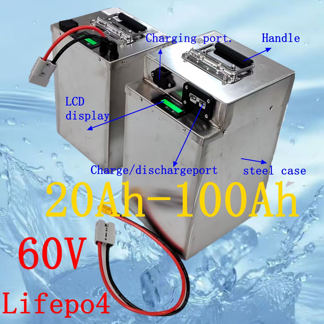 LIFEPO4 60V 60Ah 100Ah 60V 80A - огляд і ціна 72V 40Ah Lifepo4 Battery Pack