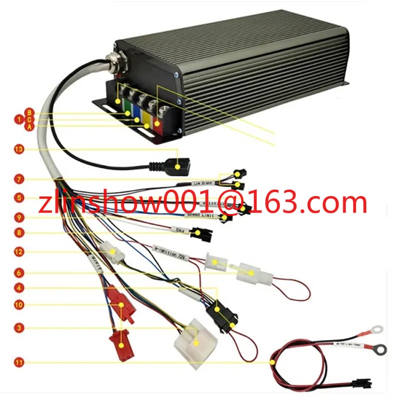 72V 100A 5000W Hall Sensor Sin - огляд і ціна 72V 100A Sabvoton Controller
