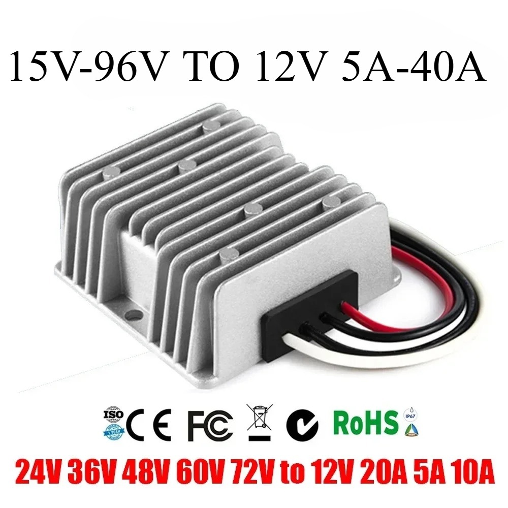 Buck 60V 60V-12V 5A-40A 24V 36 - огляд і ціна 72V 15A Fast Charger