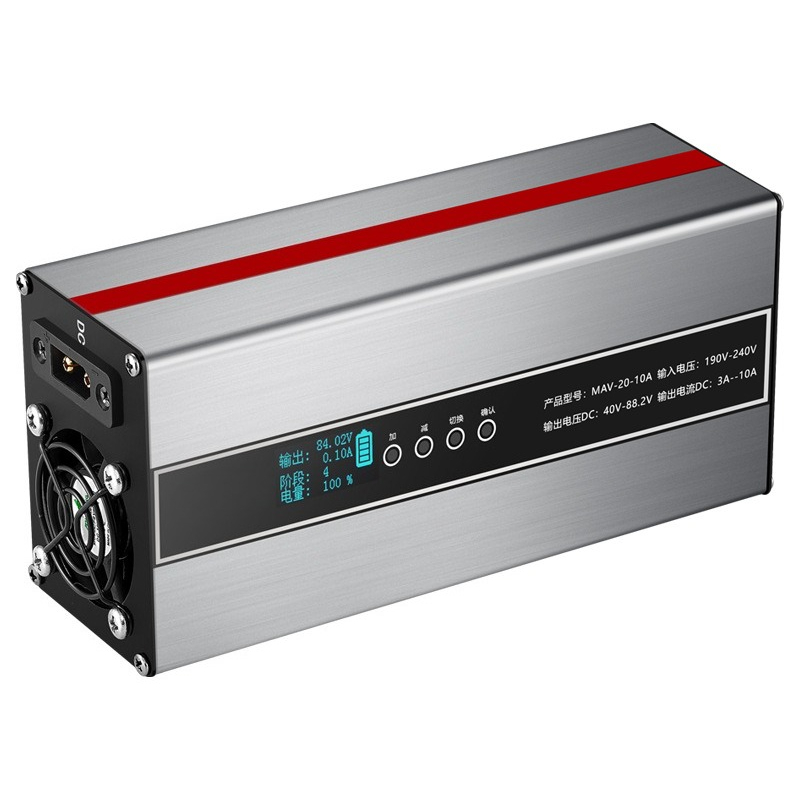 Smart Adjustable Voltage Lithi - огляд і ціна 72V 15A Fast Charger