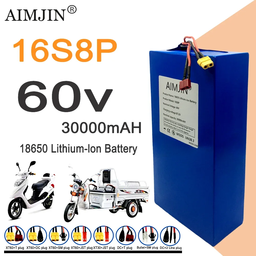 16S8p 1000-3000W Brand New Lit - огляд і ціна 60V 50Ah Electric Scooter Battery