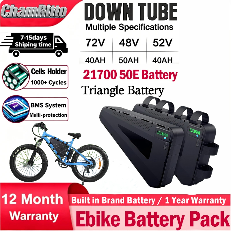 Electric Bicycle 60v 72v Trian - огляд і ціна 72V 50Ah 21700 Lithium Battery