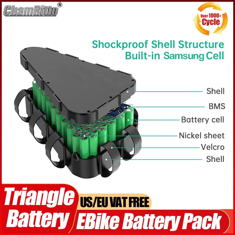 Electric Bicycle 60v 72v Trian - огляд і ціна 72V 50Ah 21700 Lithium Battery