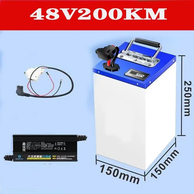 72V 60V 48V Lithium Battery Su - огляд і ціна 60V 50Ah Electric Scooter Battery