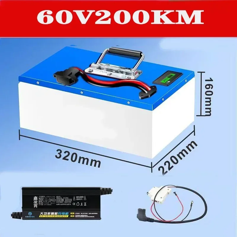 72V 60V 48V Lithium Battery Su - огляд і ціна 60V 50Ah Electric Scooter Battery
