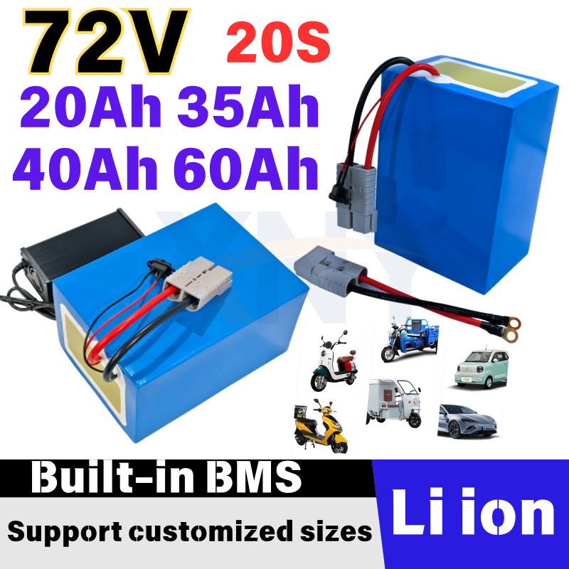 72V High Capacity Lithium Ion  - огляд і ціна 72V 40Ah Lifepo4 Battery Pack