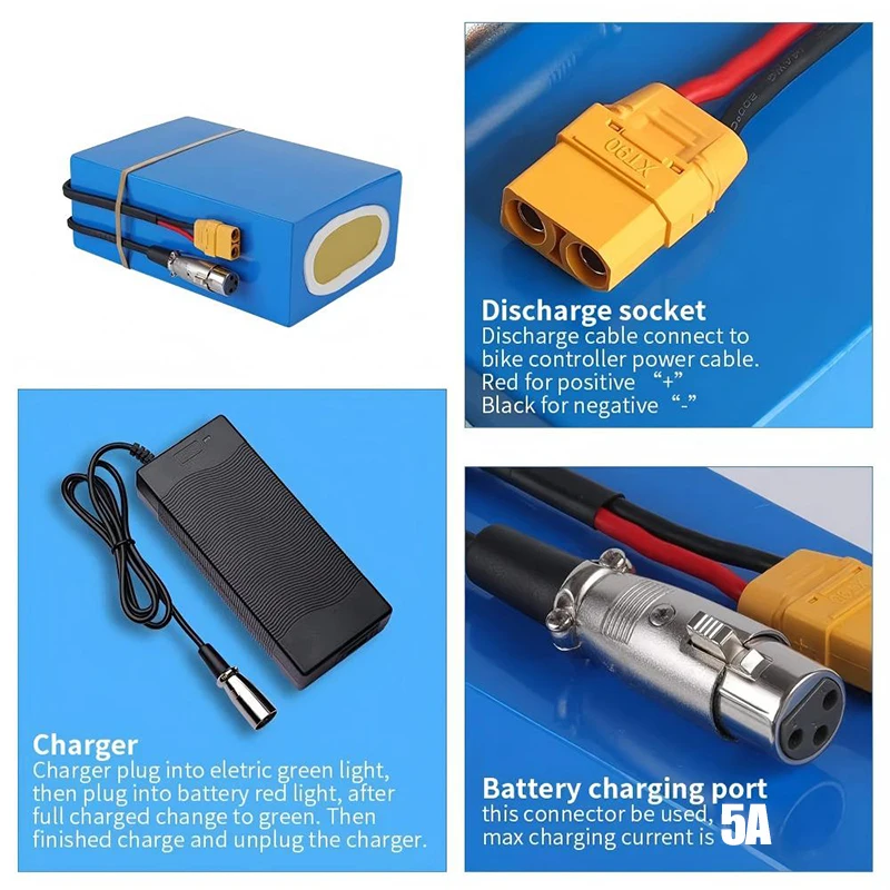 72V Electric Bicycle cham-ride - огляд і ціна 72V 50Ah 21700 Lithium Battery