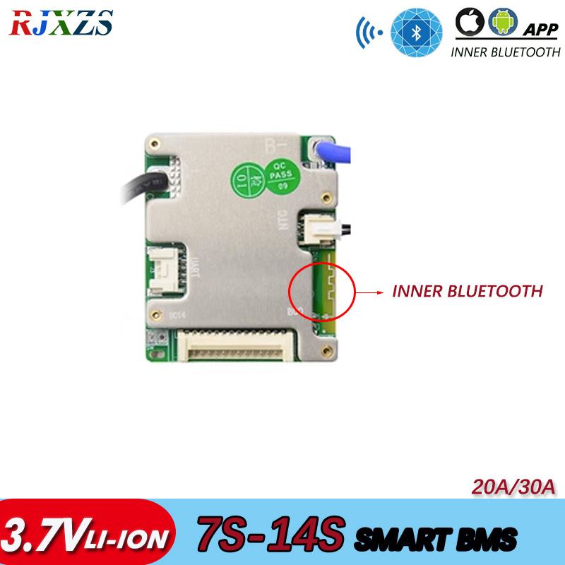 BMS 7S to 14S  30A/40A/50A  NM - огляд і ціна 84V 50A Smart Bms Bluetooth