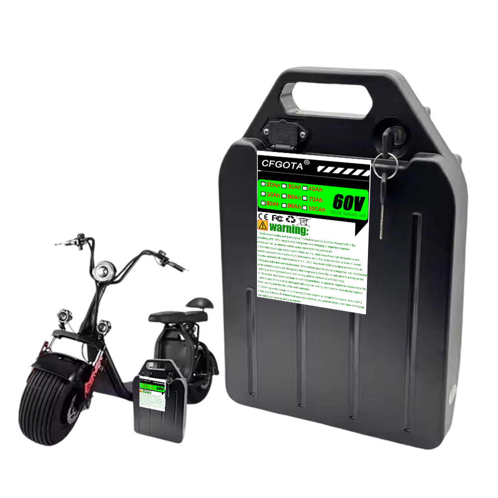 Electric vehicle lithium batte - огляд і ціна 60V 50Ah Electric Scooter Battery