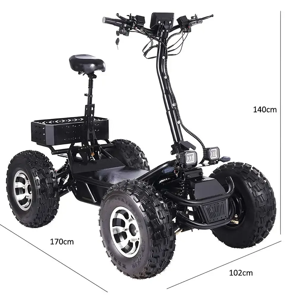 ESWING High Power 10000 Motor  - огляд і ціна 60V 50Ah Electric Scooter Battery