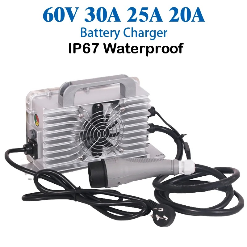 72V 30A 25A 20A IP67 Waterproo - огляд і ціна 84V 20A Smart Charger