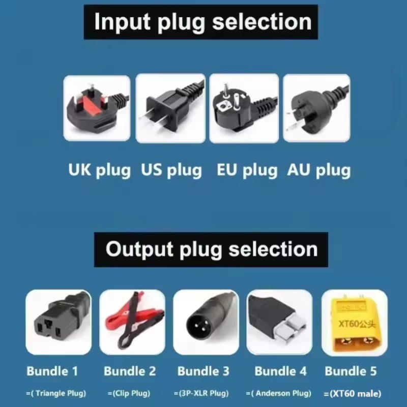 72V 2-8A 2-9.5A 2-15A 2-20A Ad - огляд і ціна 72V 15A Fast Charger