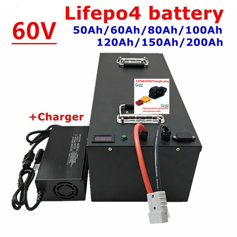 60V 50Ah 100Ah LiFePO4 Battery - огляд і ціна 60V 50Ah Electric Scooter Battery