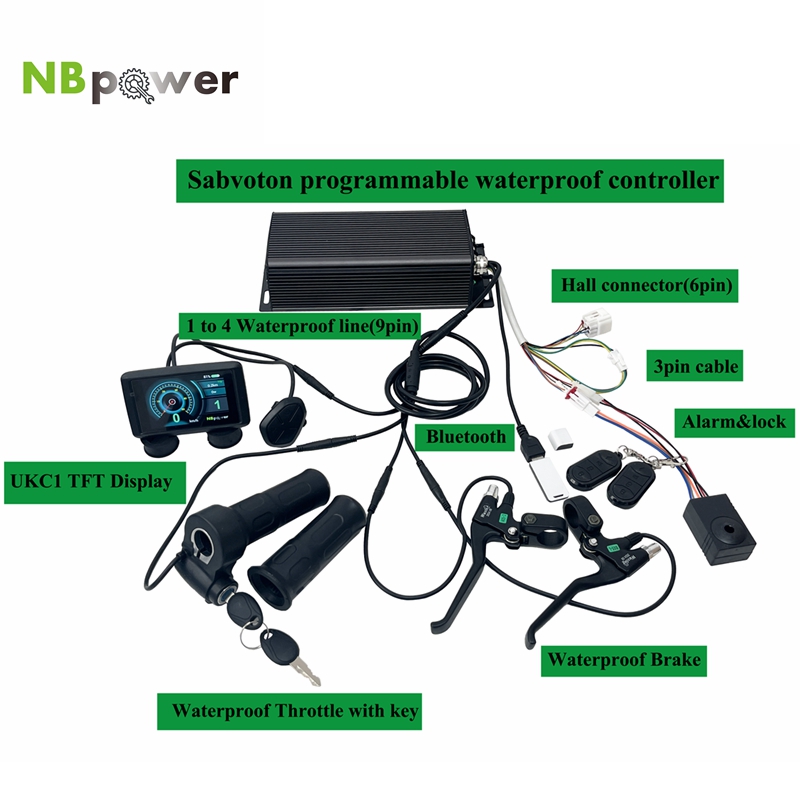 Programmable Sabvoton SVMC 72V - огляд і ціна 72V 100A Sabvoton Controller