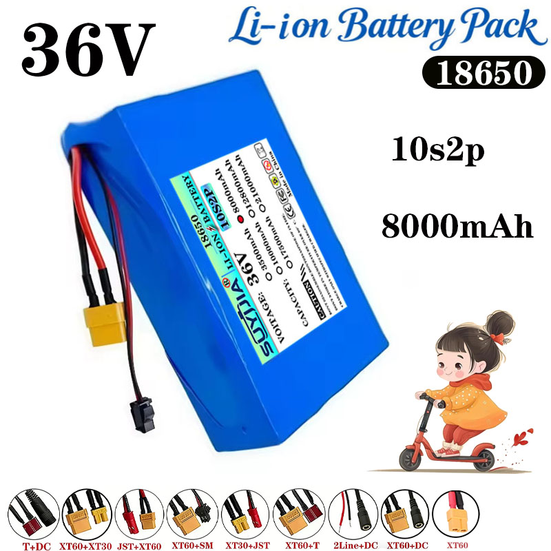 36V 8Ah 10S2P 18650 Lithium Ba - огляд і ціна 60V 50Ah Electric Scooter Battery