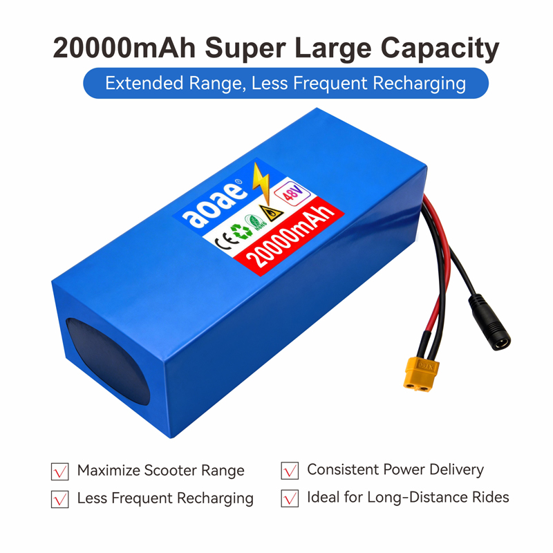 48V Electric Scooter Battery 1 - огляд і ціна 60V 50Ah Electric Scooter Battery