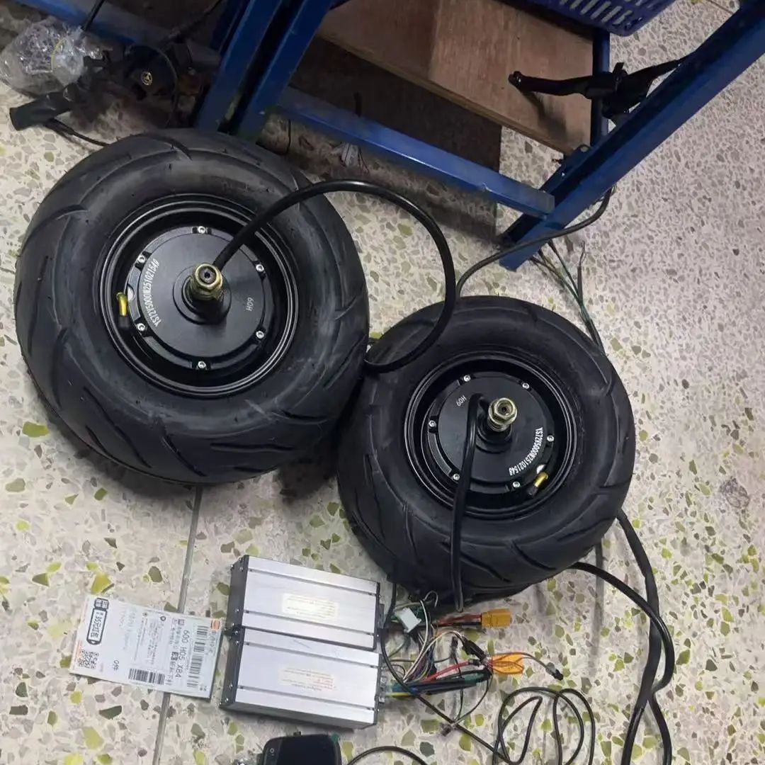 4000W 5000W 6000W 60-Magnet Hi - огляд і ціна 13 Inch 72V 5000W Brushless Motor