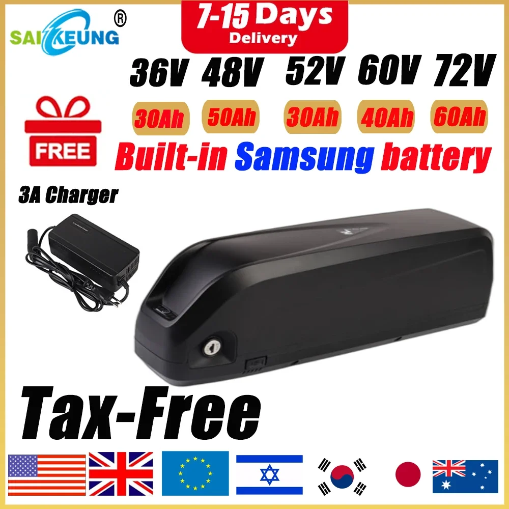 Hailong Polly 48V 52V 60V 36V  - огляд і ціна 72V 40Ah Lifepo4 Battery Pack