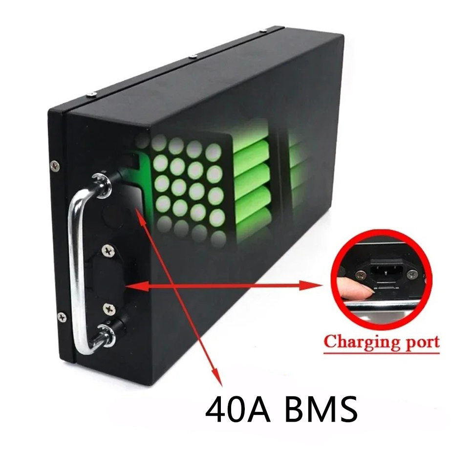 For Harley batteries 60V 20AH  - огляд і ціна 60V 50Ah Electric Scooter Battery
