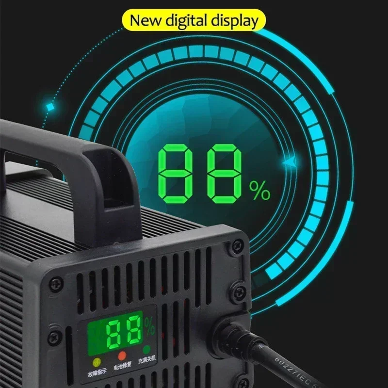 48V 60V 72V Electric Vehicle L - огляд і ціна 72V 15A Fast Charger