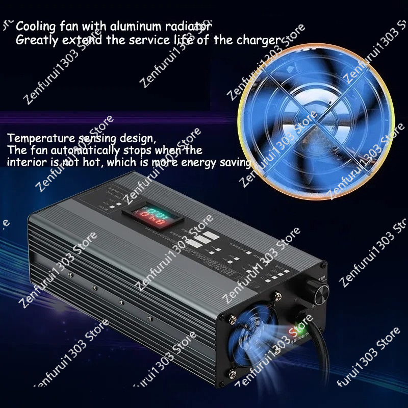 1A - 15A 36V 48V 58.4V 72V 60V - огляд і ціна 72V 15A Fast Charger