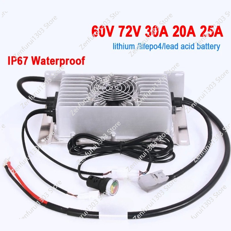 72V 30A 60V 20A  50A 40A Smart - огляд і ціна 84V 20A Smart Charger